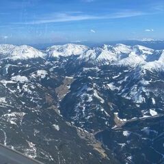 Flugwegposition um 14:22:49: Aufgenommen in der Nähe von Trieben, Österreich in 2834 Meter